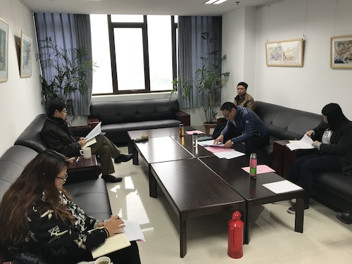 文化创意学院党总支召开2017年度民主生活会